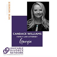 New Member Candace Williams Family Law Attorney in Georgia by Amicable Divorce Network