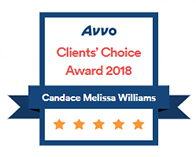 Avvo | Clients' Choice Award 2018 | Candace Melissa Williams | 5 Stars